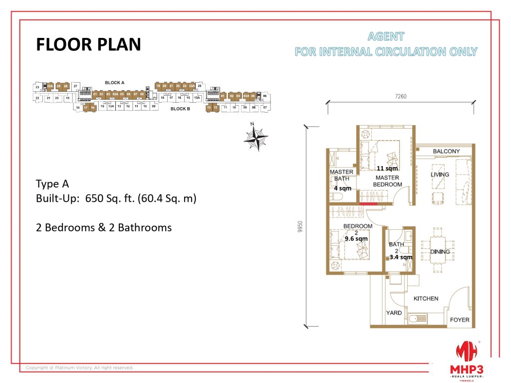 MHP3 Floor Plan Type A