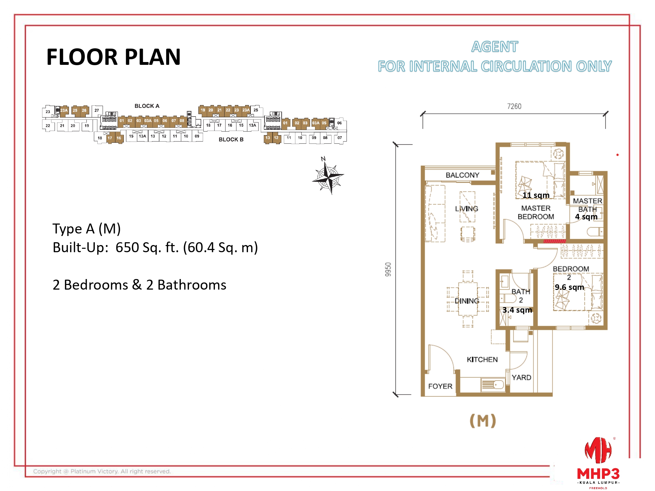 MHP3 Floor Plan Type A