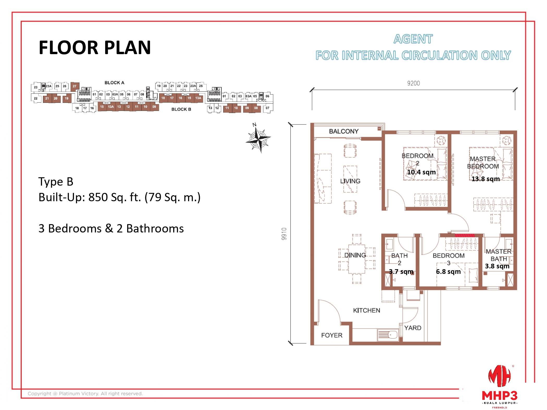 MHP3 Floor Plan Type B