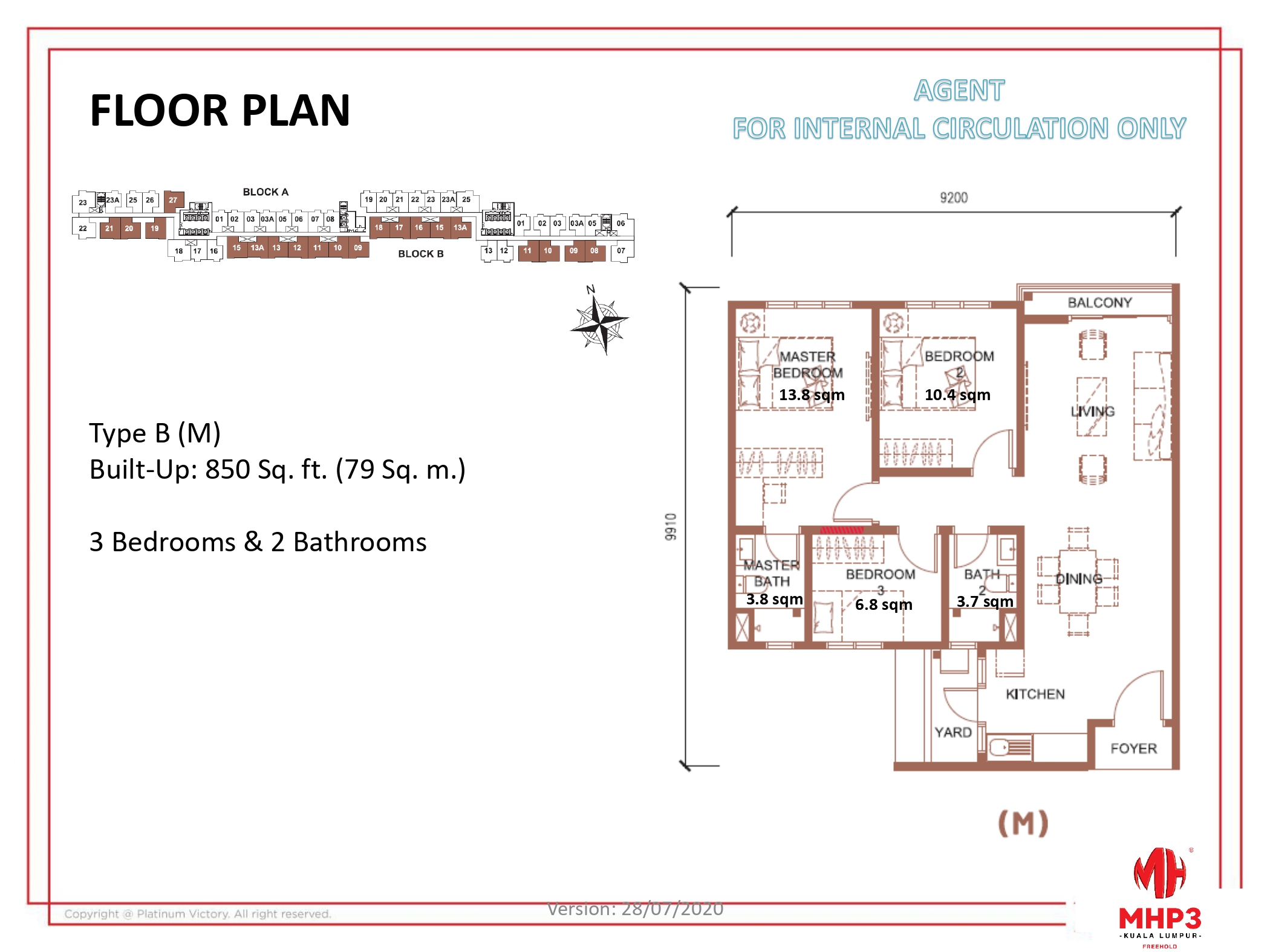 MHP3 Floor Plan Type B