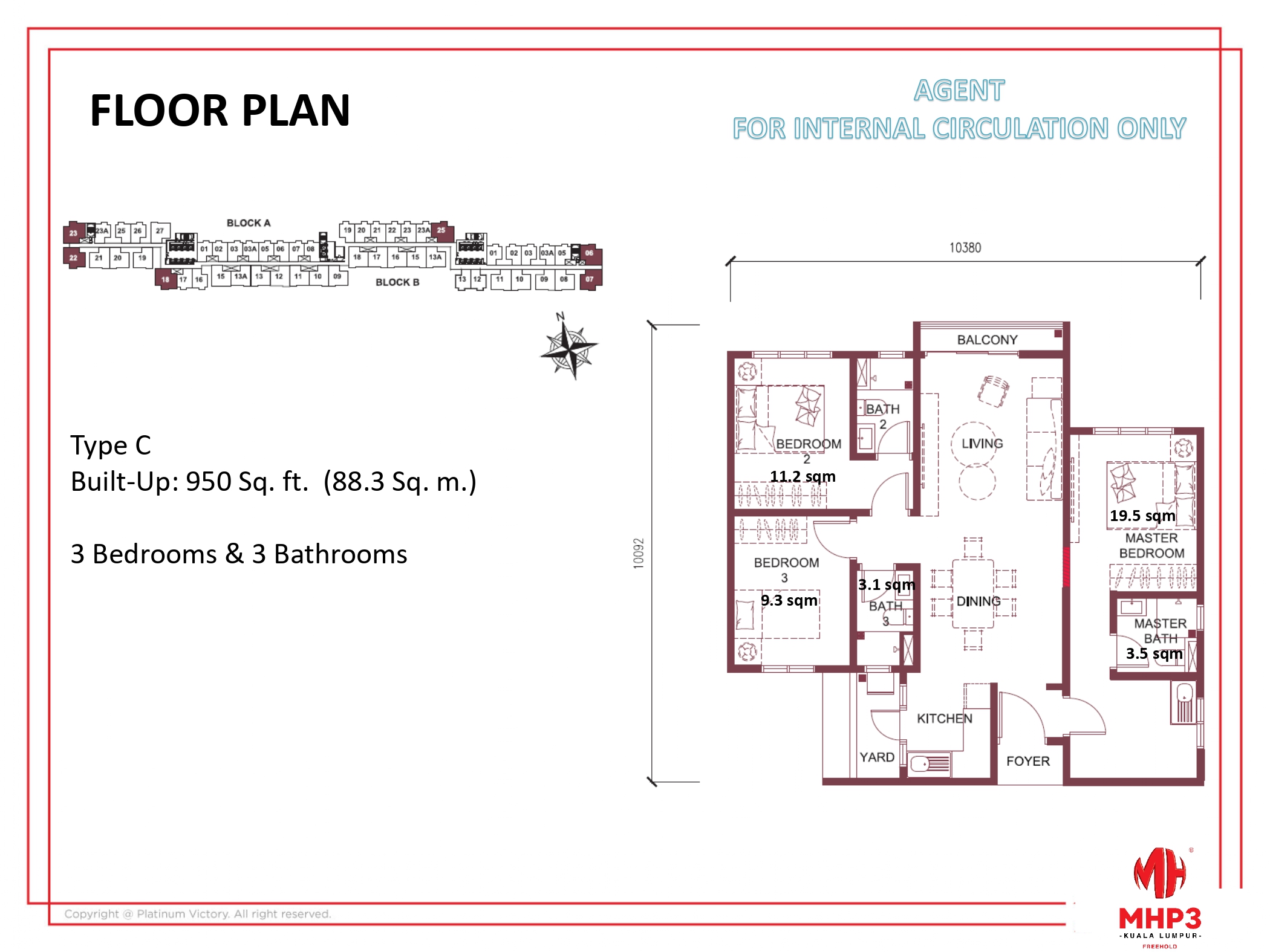 MHP3 Floor Plan Type C